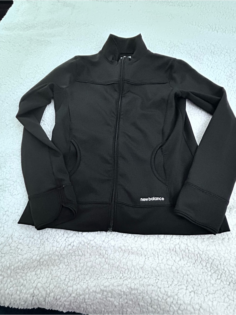 New Balance Women’s Black Full-Zip Jacket